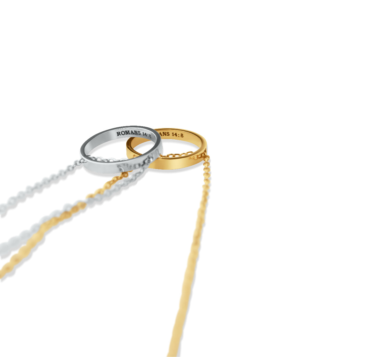 ROMANS 14:8 NECKLACE