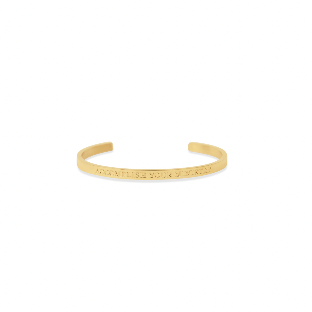 ACCOMPLISHING MY MINISTRY BANGLE