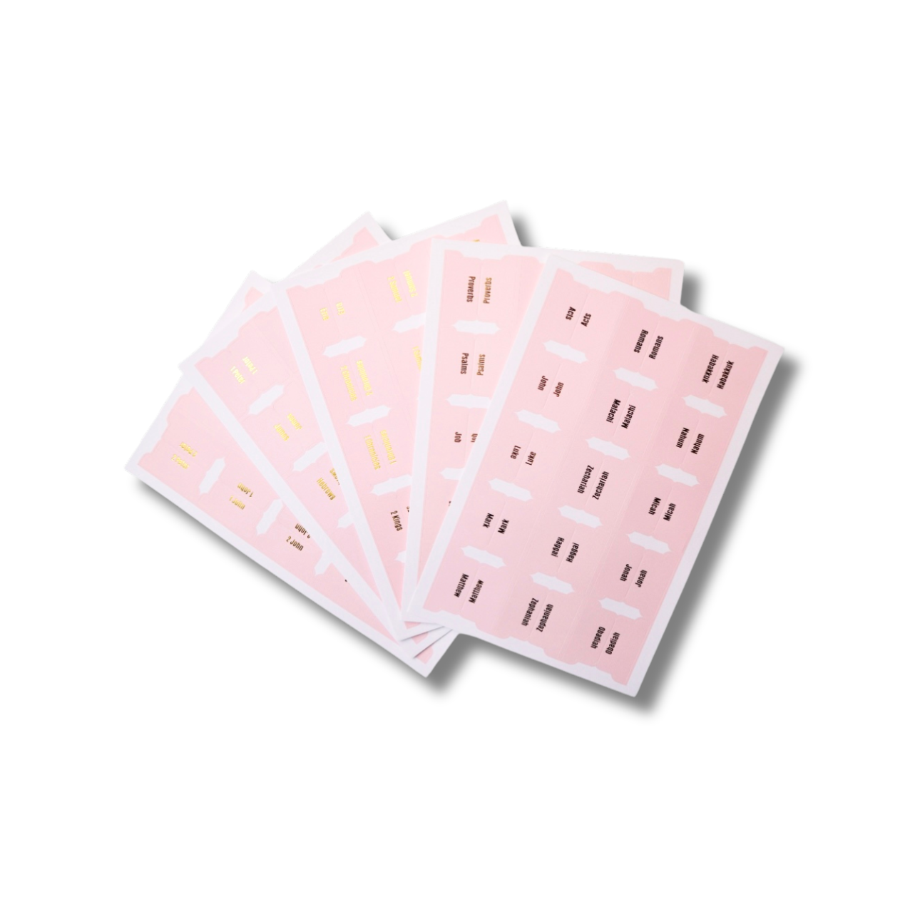 ROSE PINK BIBLE TABS